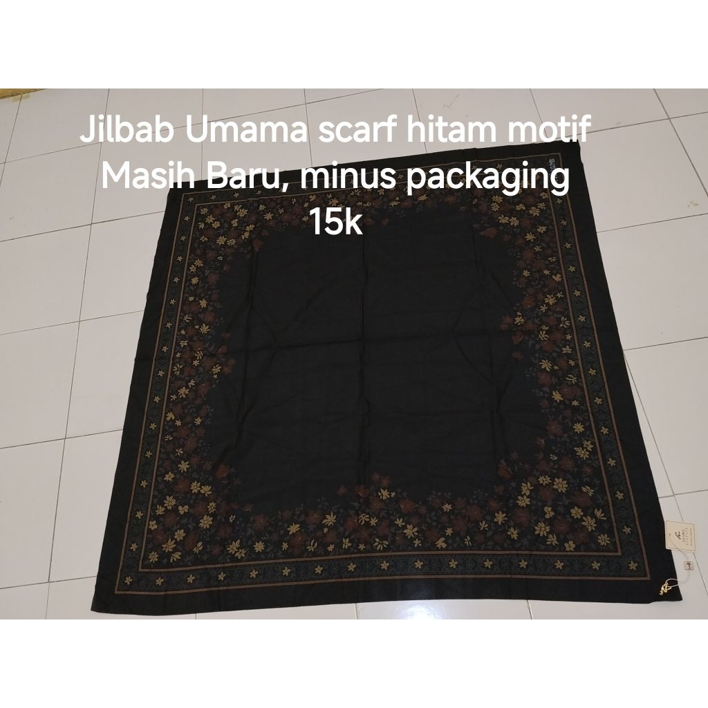 Jilbab  Motif Umama Scarf