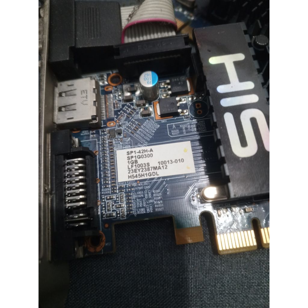 VGA HIS SILENT HD5450 1GB 64 BIT TEST OK