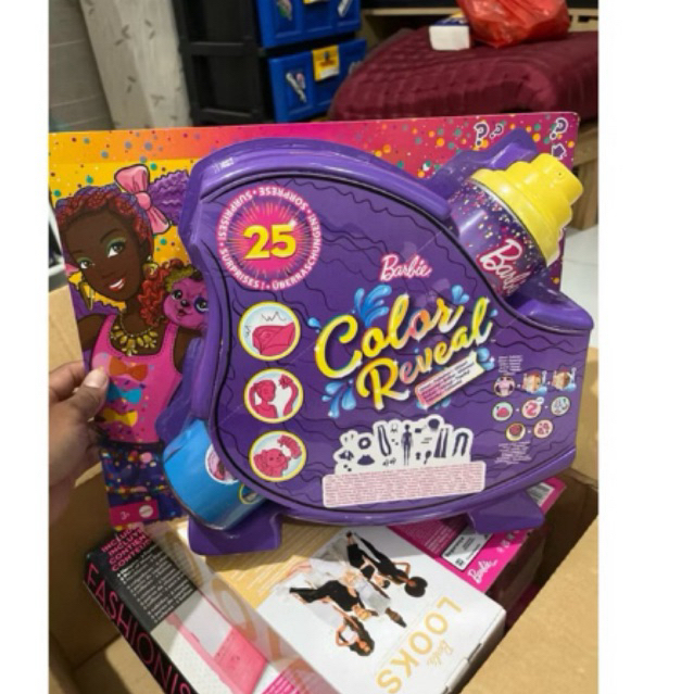 Barbie color reveal ungu