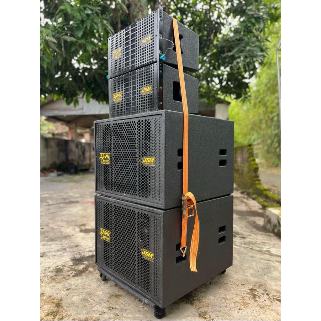 Line array 10 inch VERRA CUSTOM 110 pasif siap colok power - komponen Fabulus 2560 / JIC LA 10075 pl