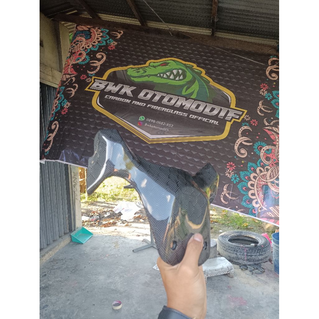 cover tangki cbr old thailand carbon skining part custom