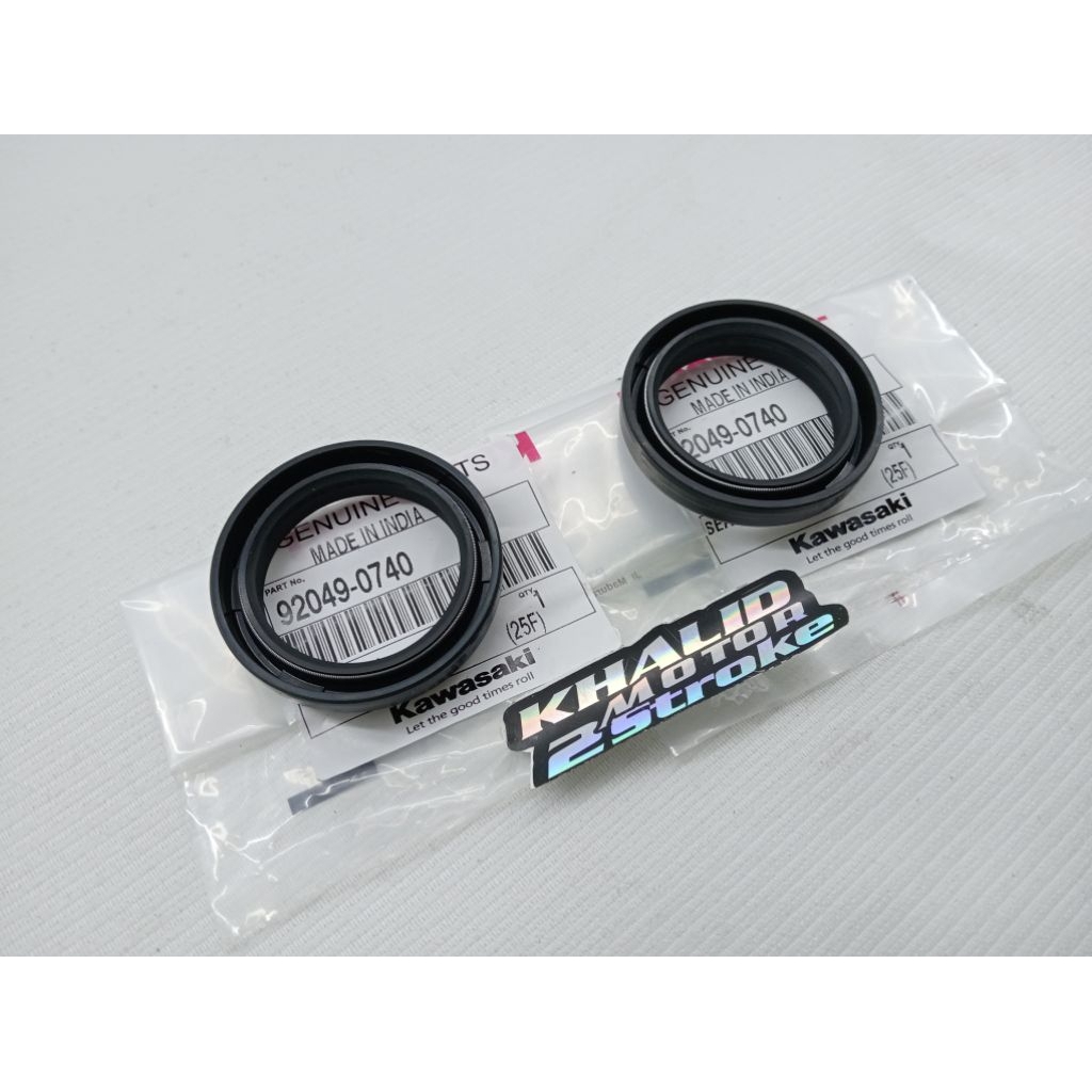 SIL SHOCK DEPAN NINJA MONO 250 ORIGINAL KAWASAKI PART 92049-0740