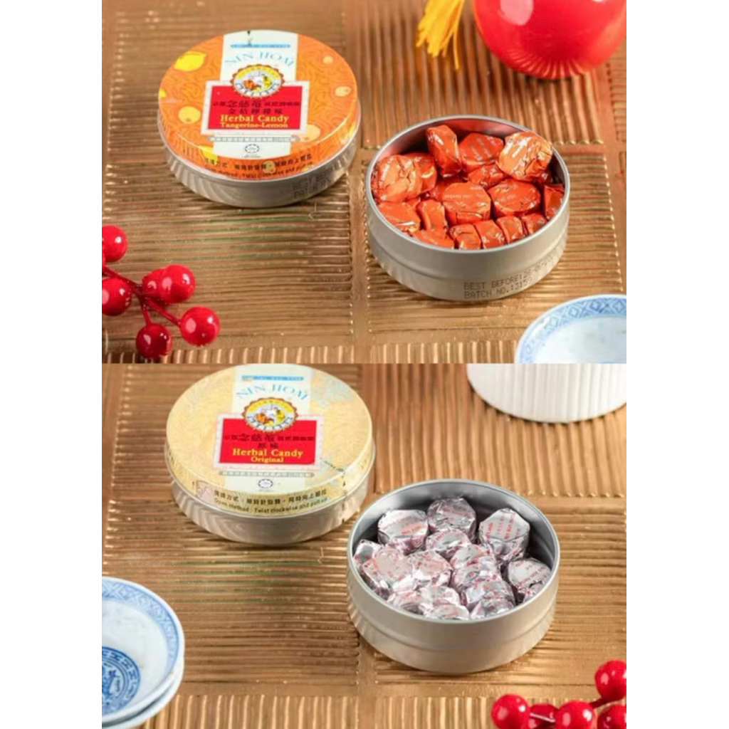 Nin Jiom Herbal Candy Original 60gr- Permen Herbal Pei Pa Koa permen Batuk Import Thailand