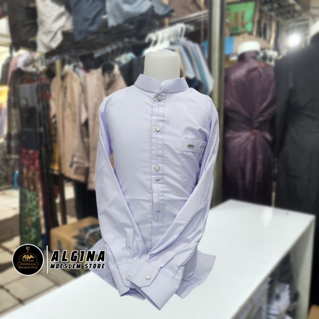 Koko Al Wafa Putih Anak Remaja (11-15) Putih Lengan Panjang | Baju Muslim Anak Remaja/Tanggung Lenga