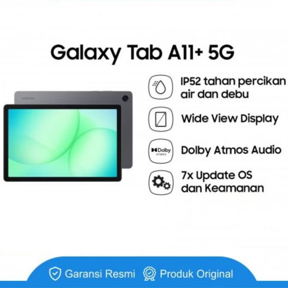 Samsung Galaxy Tab A11 Plus / A11+ 5G Second Original SEIN