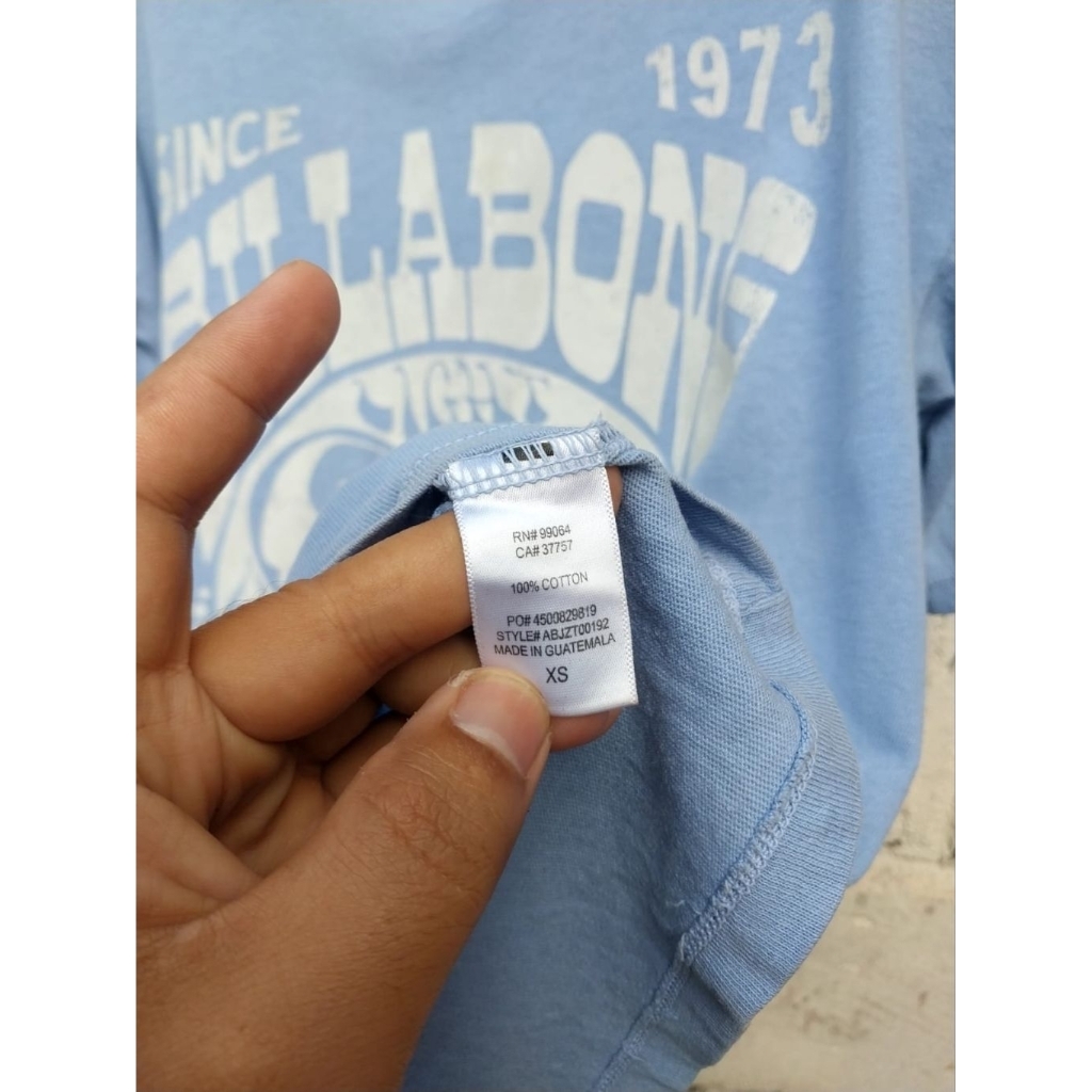 kaos billabong surfing bekas second preloved 1973