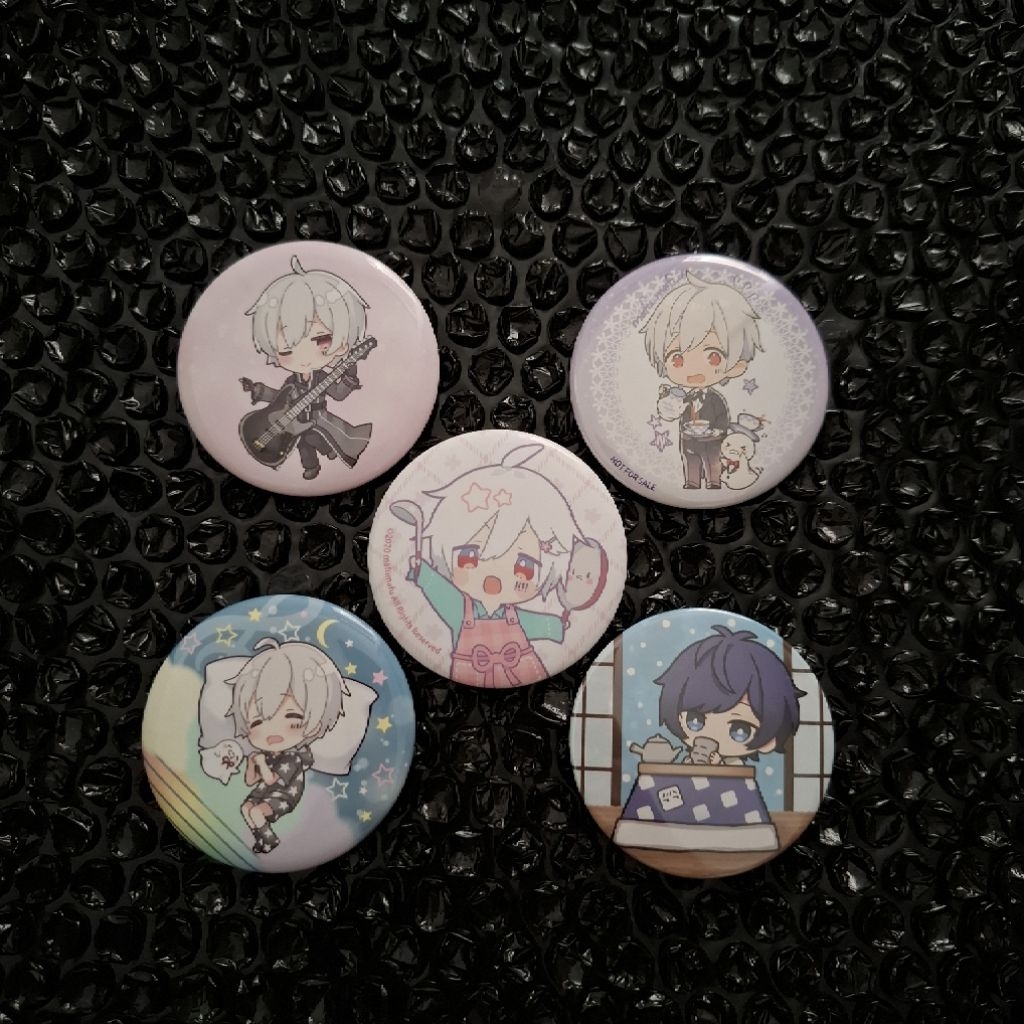 Utaite Merch, Pin badge Mafumafu, Soraru