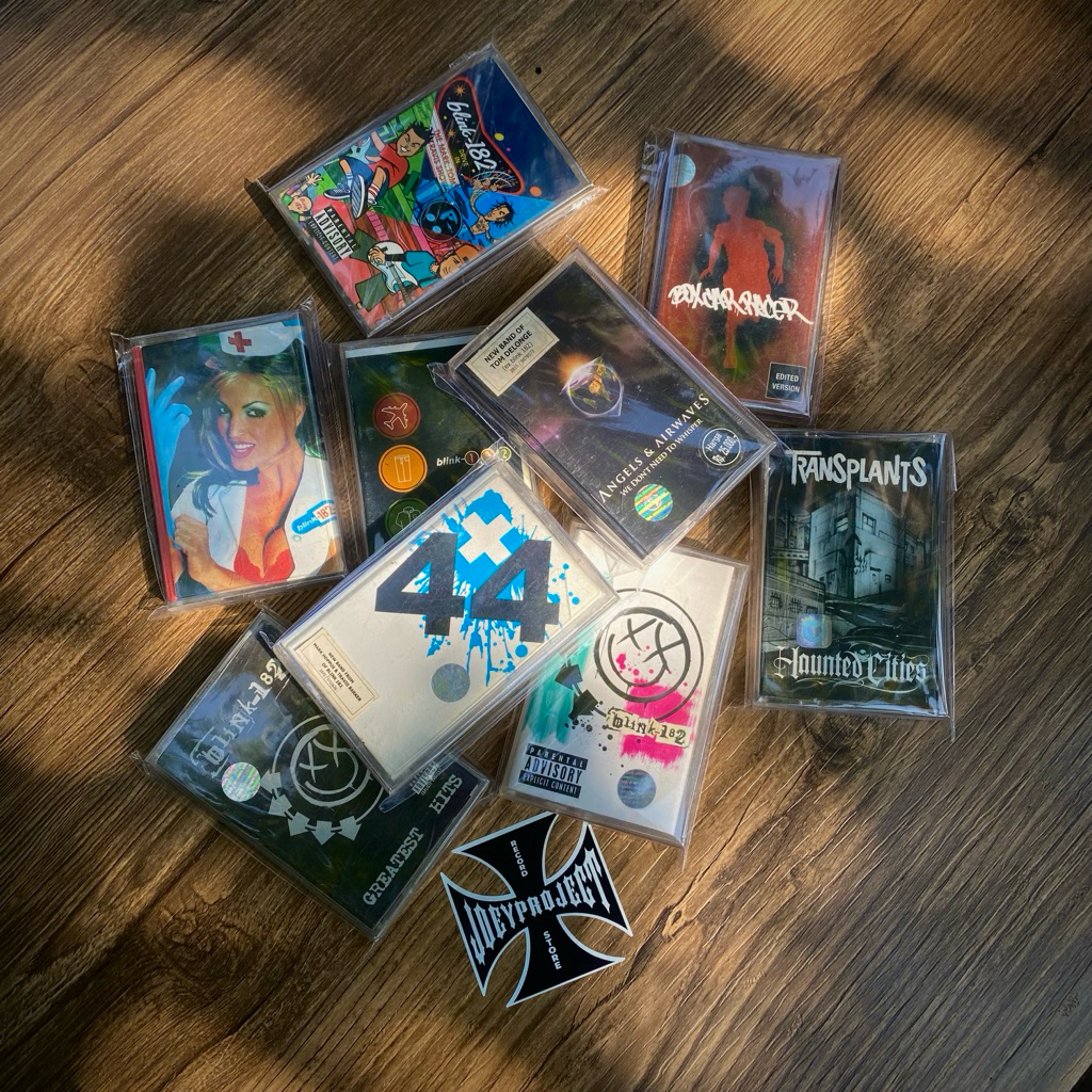 varian kaset original blink 182