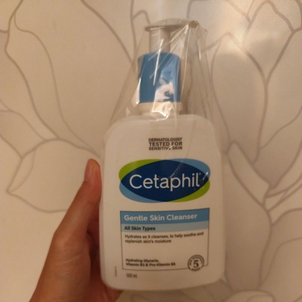 Cetaphil gentle skin cleanser 500ml sabun muka Cetaphil 500ml