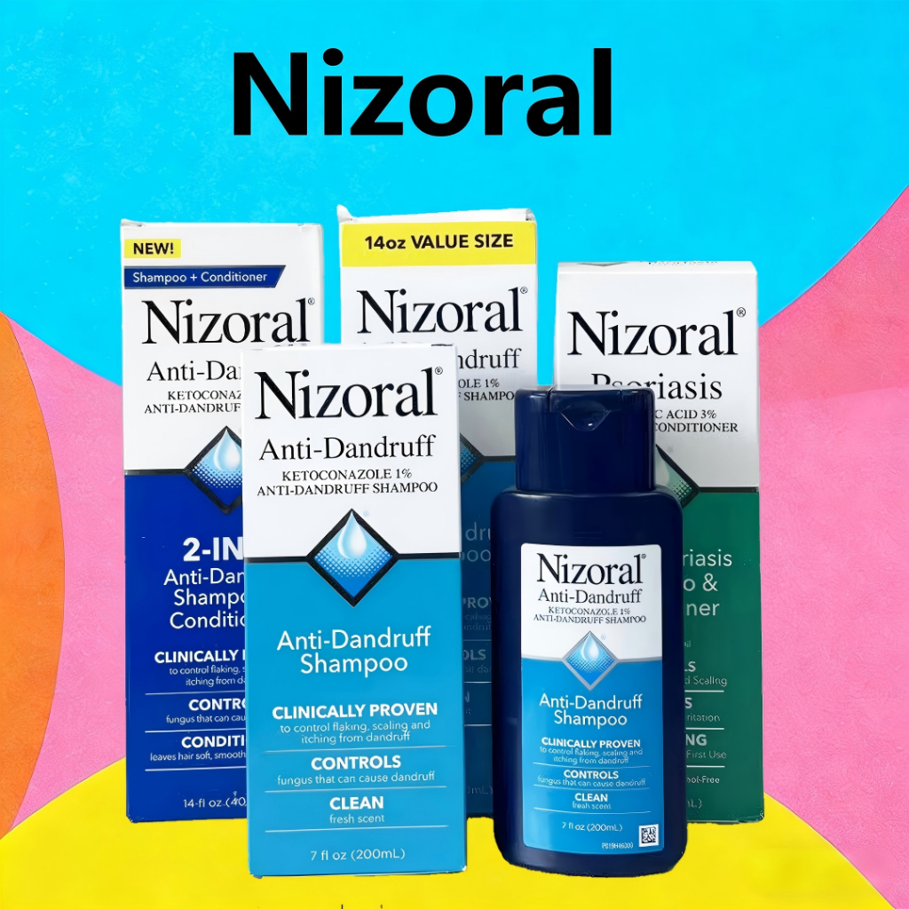 Sephora Nizoral Anti-Dandruff Shampoo. 1%Ketoconazole Fresh Scent 200ml/Scalp Psoriasis Shampoo 325m
