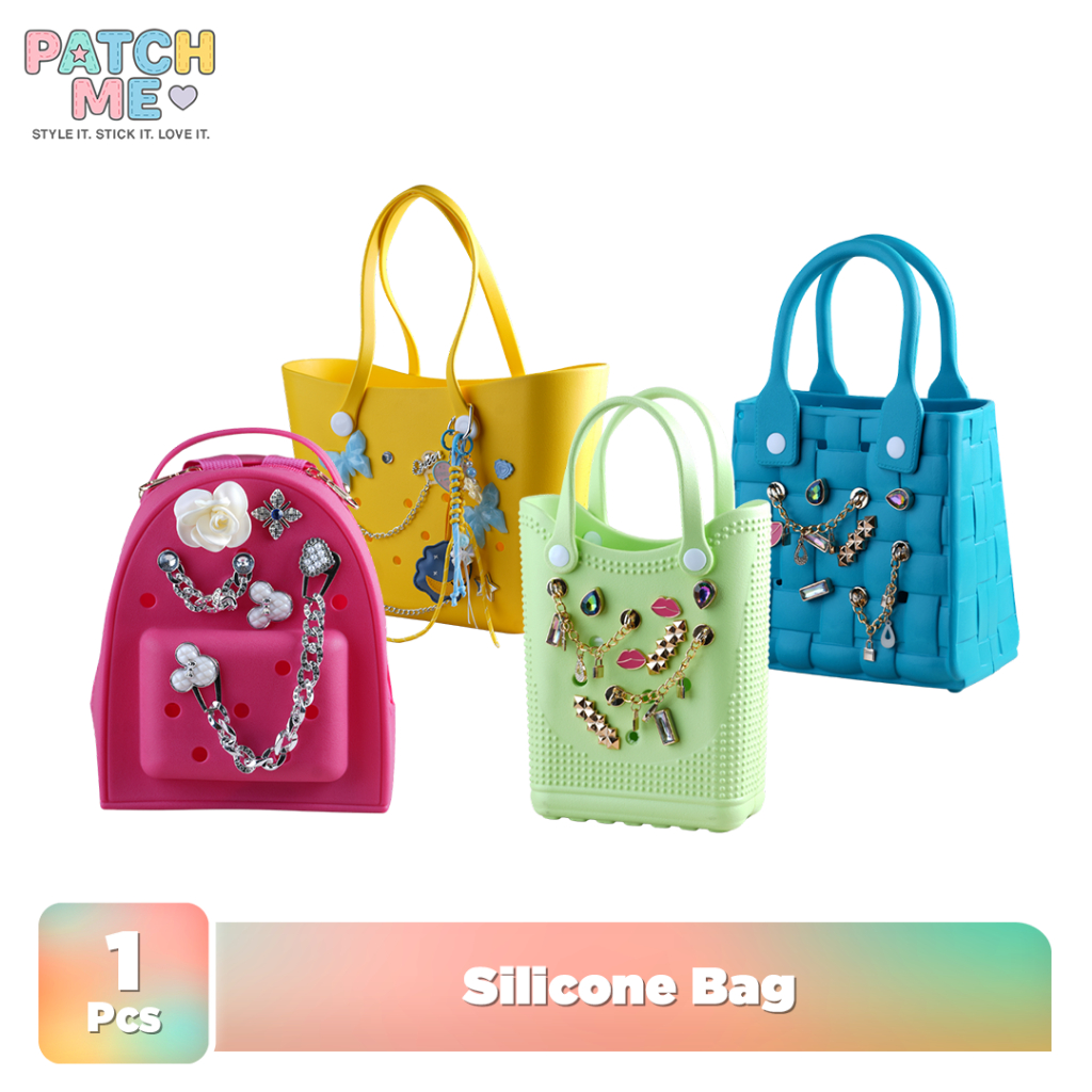 PATCH ME - Silicone Bag | Tas Anak & Remaja - Tas Jelly Anti Air [mohon baca deskripsi] kado cewek p