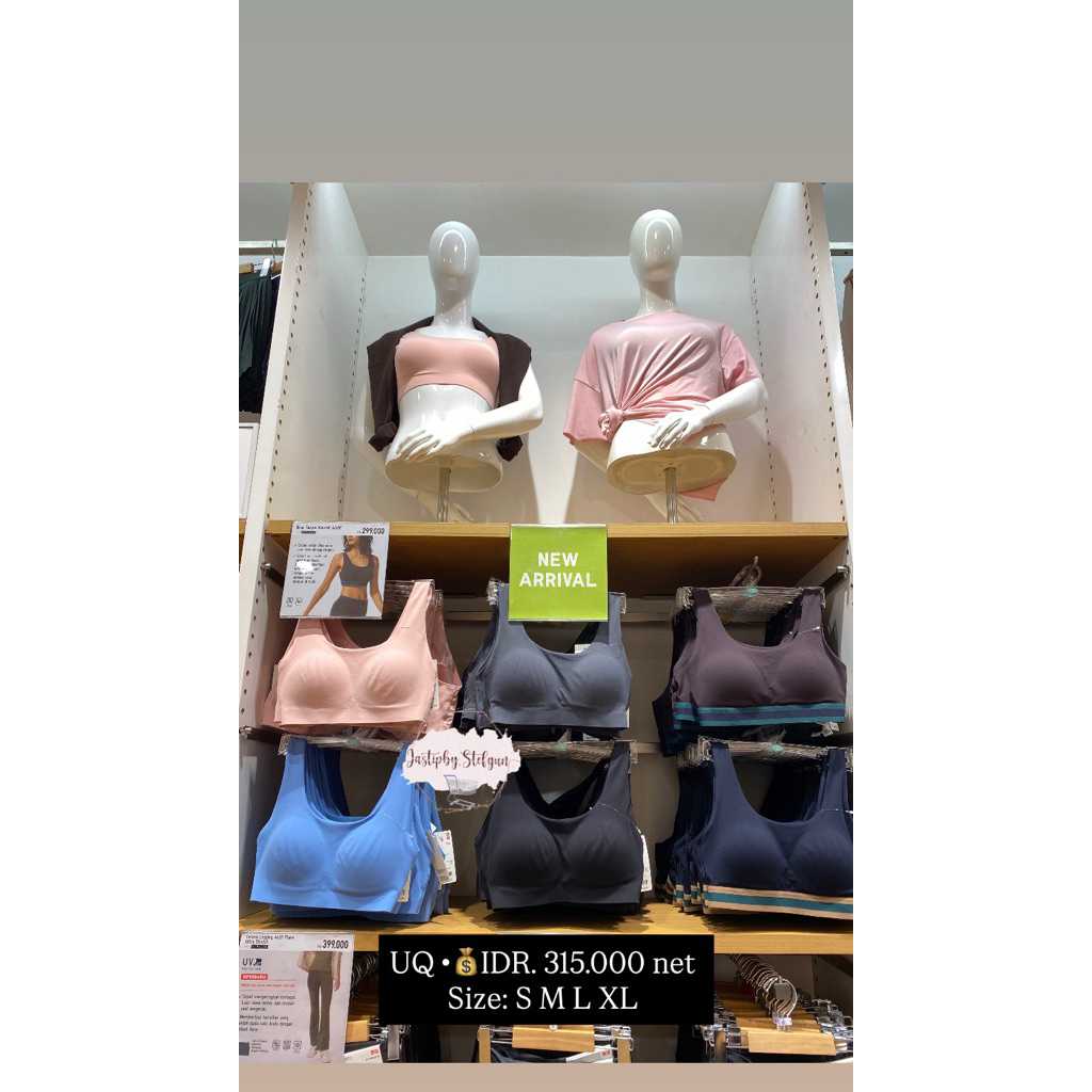 UNIQLO WOMAN • Bra tanpa kawat active