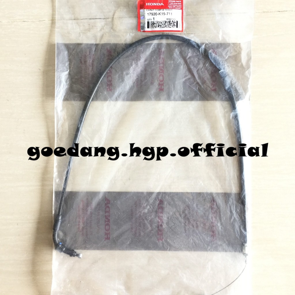 Cable Comp B Throttle Kabel Gas B CB150R K15P ORIGINAL AHM 17920K15711