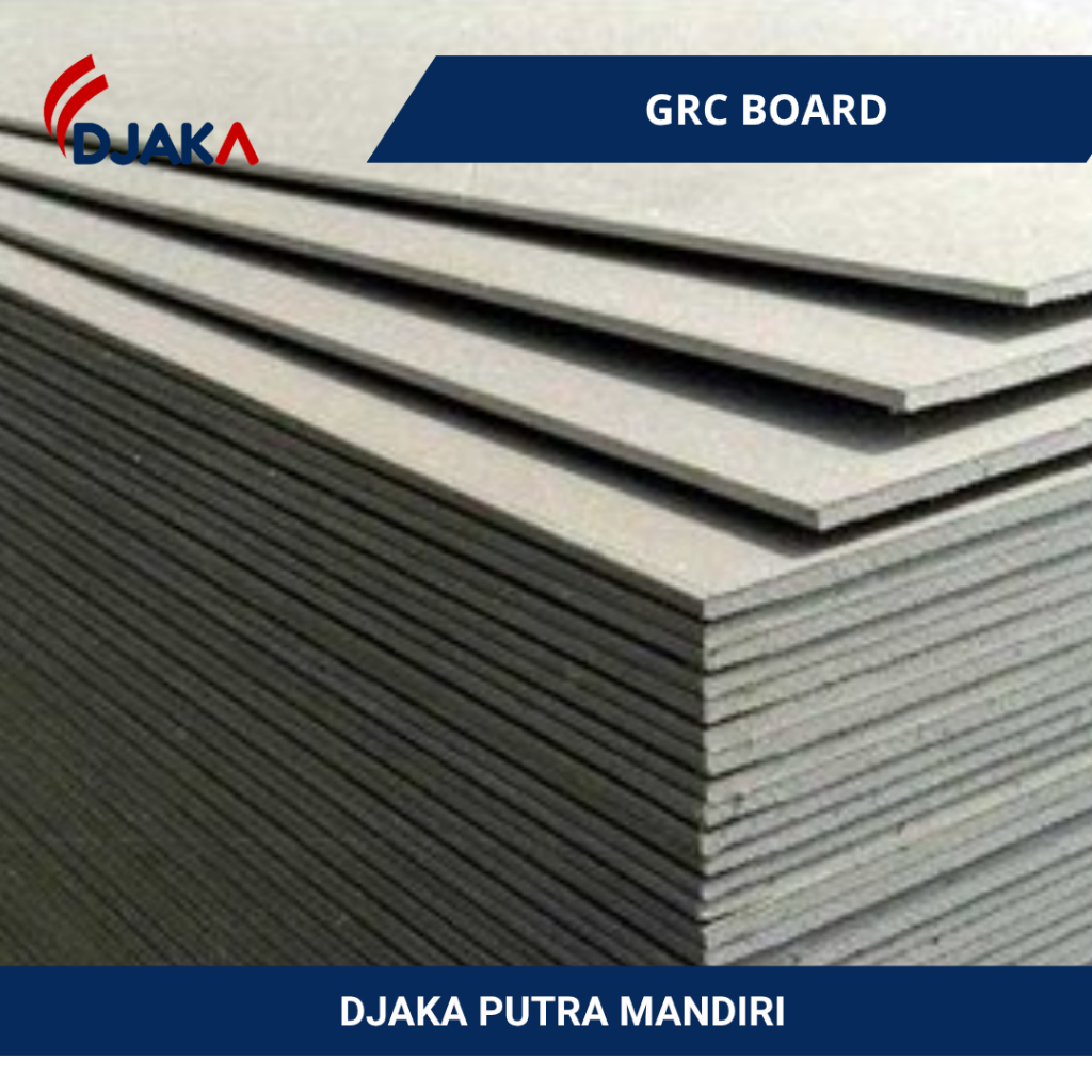 Papan Semen / GRC Board tebal 3,5 mm Ukuran 1220 x 2440 mm