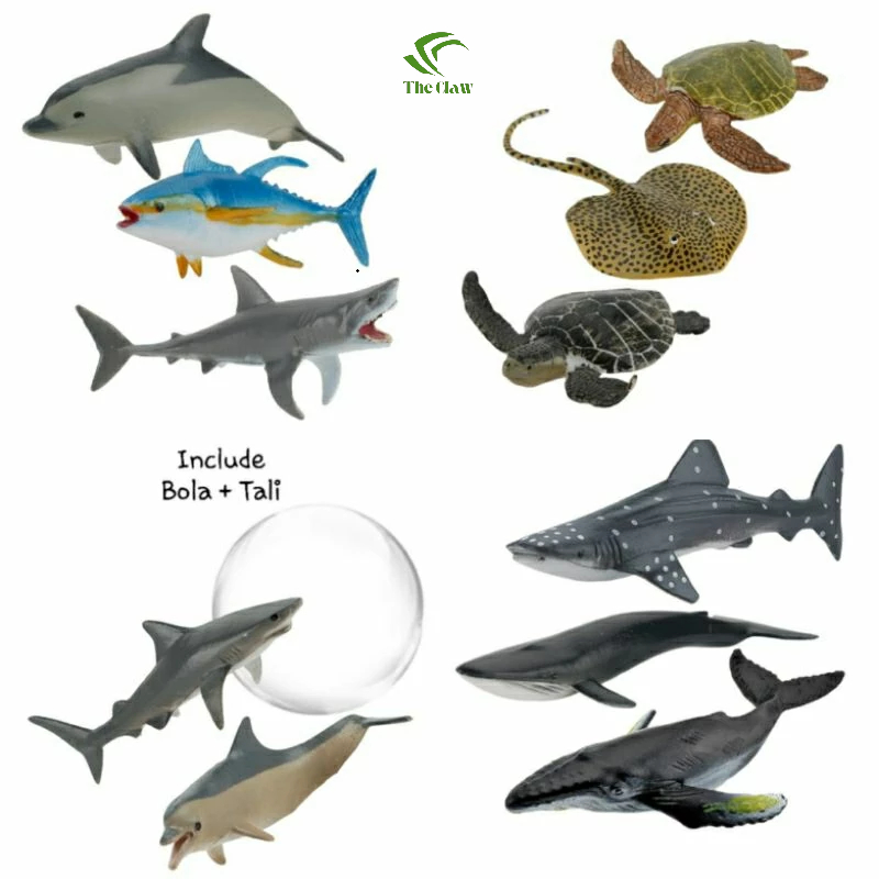 (The Claw) Hiasan aquarium hewan laut, ornamen hewan laut.