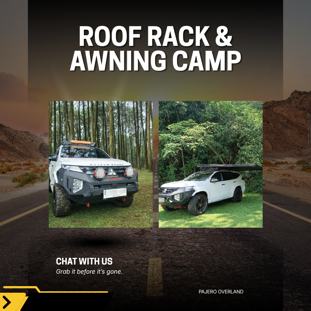 ROOF RACK FLAT PAJERO