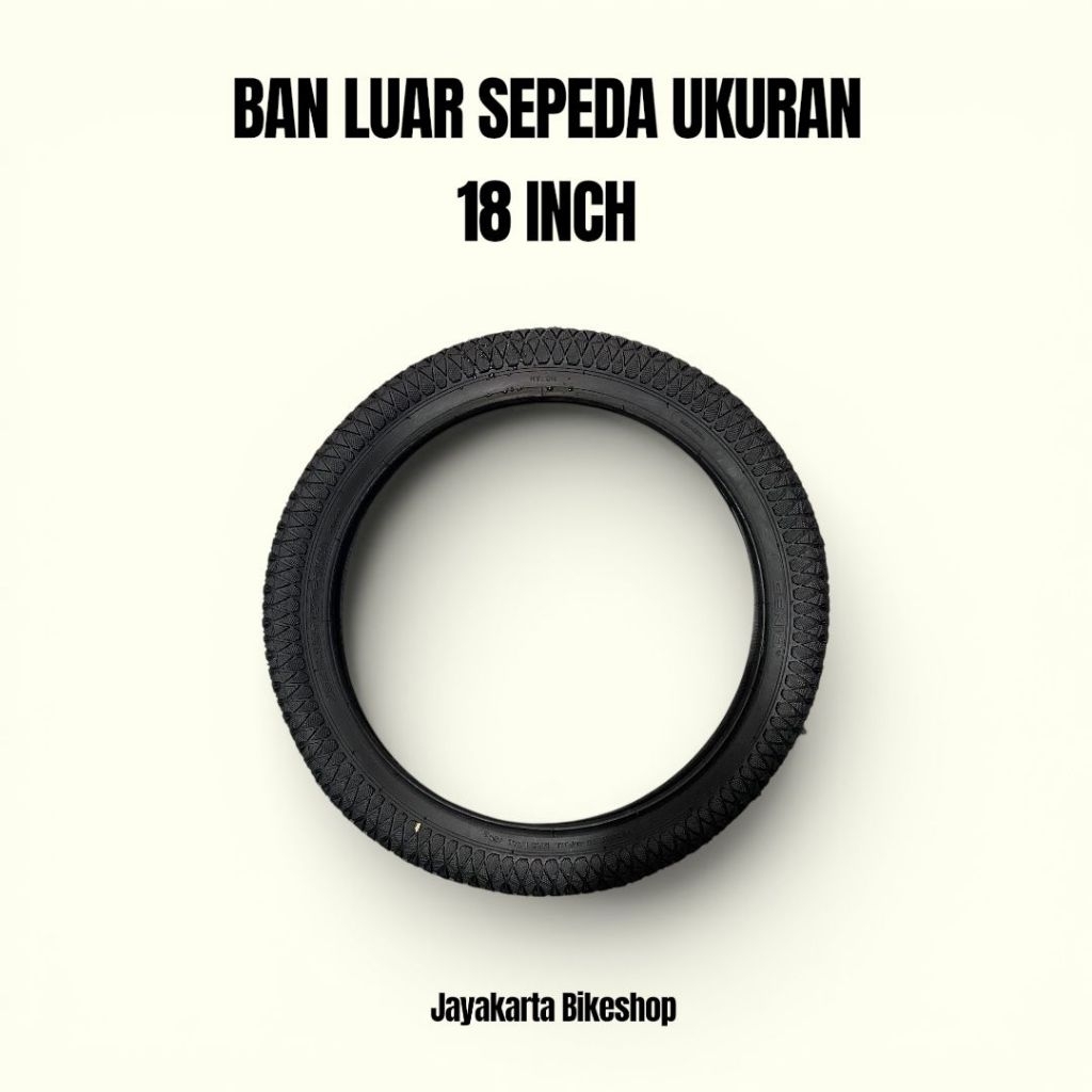BAN LUAR SEPEDA UKURAN 18 X 2.125 SEPEDA ANAK BMX ORIGINAL