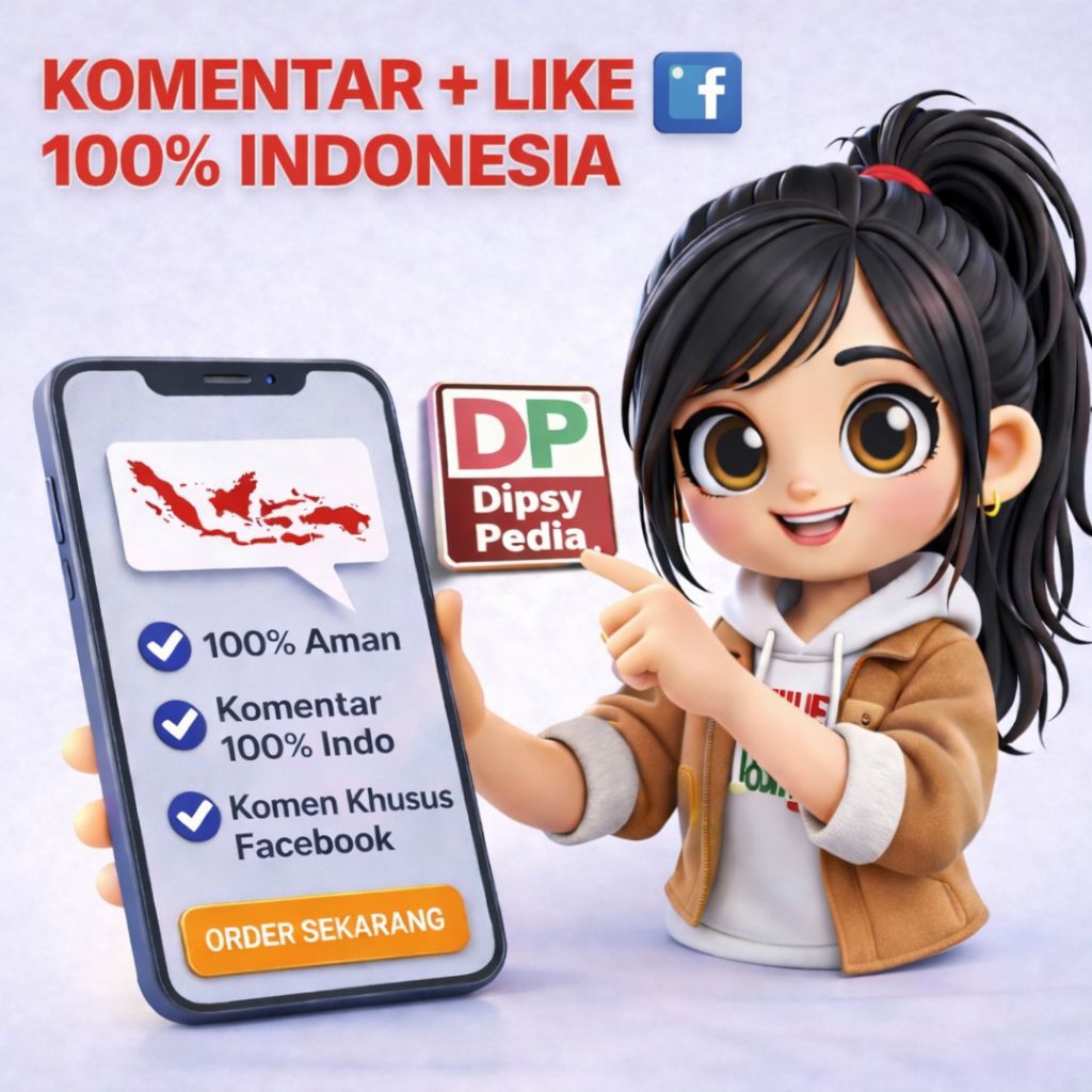 komentar Facebook Indonesia plus Like Indonesia