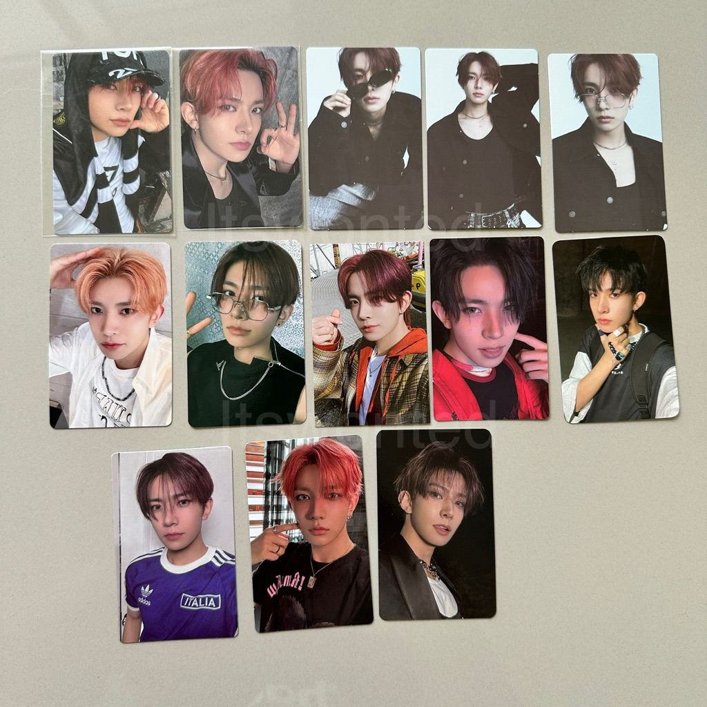 PHOTOCARD PC ENHYPEN HEESEUNG TC UNDEEN KAKAOTALK KAKAOGIFT ENGENE ZONE MANIFESTO BANGKOK ITALIA FAT