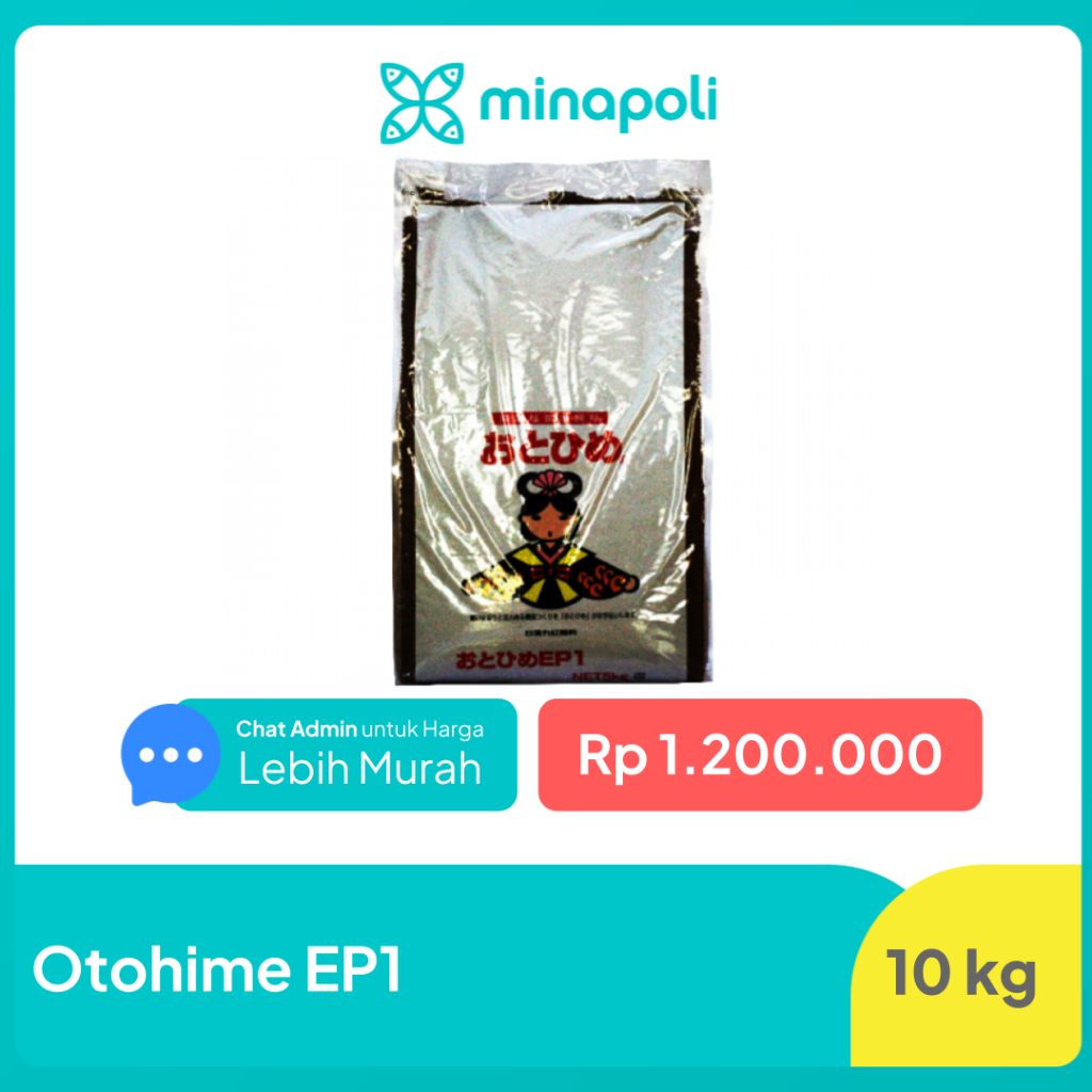 Pakan Ikan Otohime EP1 Kemasan 10 kg