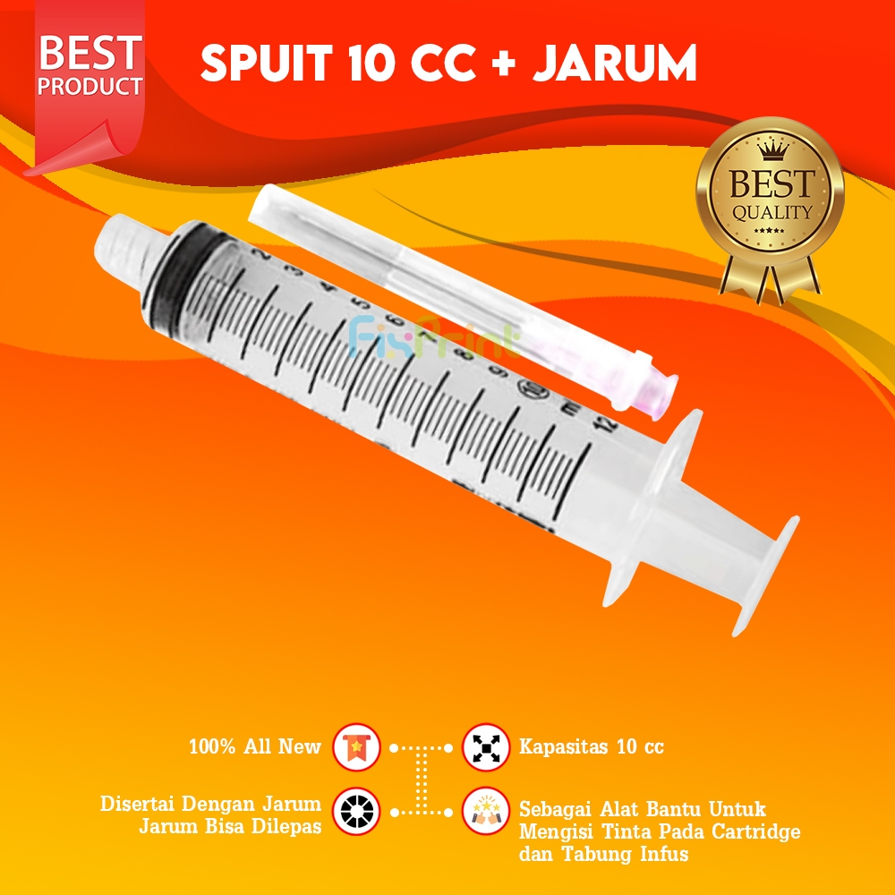 Suntikan Tinta Printer Ukuran 10ml