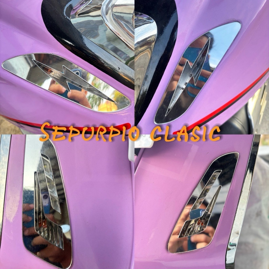 mika sein custom vespa sprint/primavera non lampu