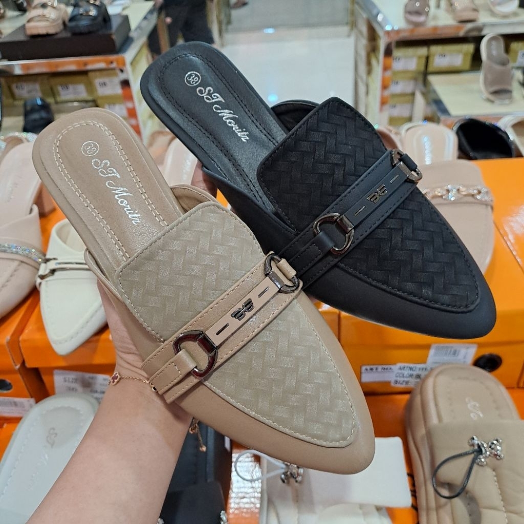 St.moritz sepatu bustong wanita hak 5 cm