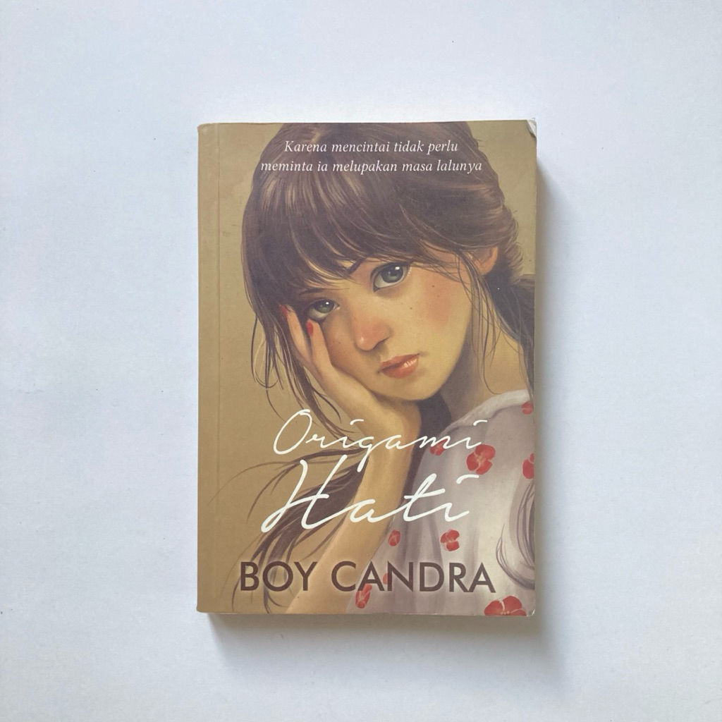 Buku Novel Origami Hati Boy Candra Original Preloved
