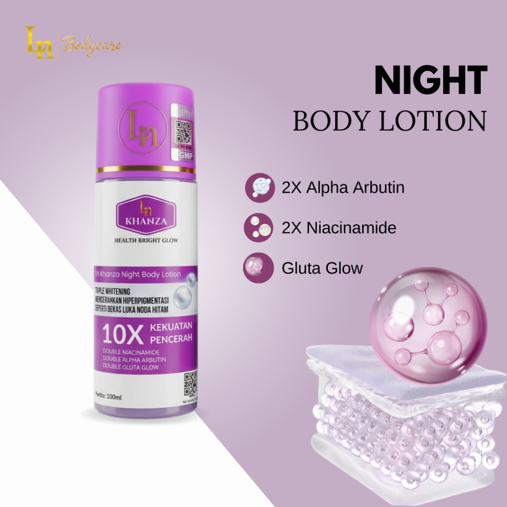 [HB MALAM] Lotion 10x Dosting Kelupas Siang Malam HB Whitening AMAN BPOM