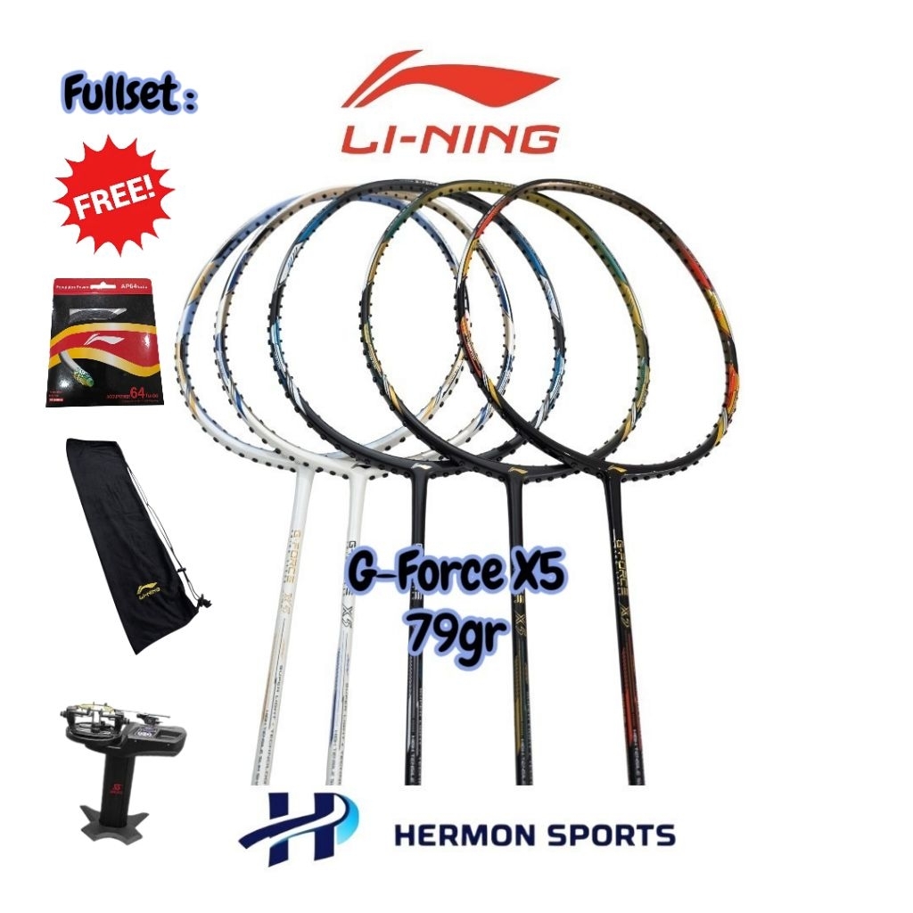 Raket Lining G-Force X5 Original