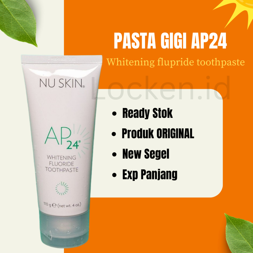 Pasta Gigi AP.24 Whitening Fluoride Toothpaste ED 2027