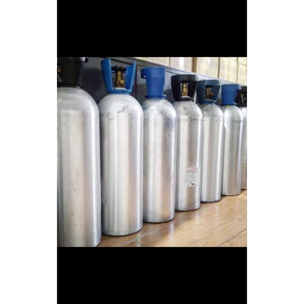 Tabung co2 8kg aluminium Aquascape fullset