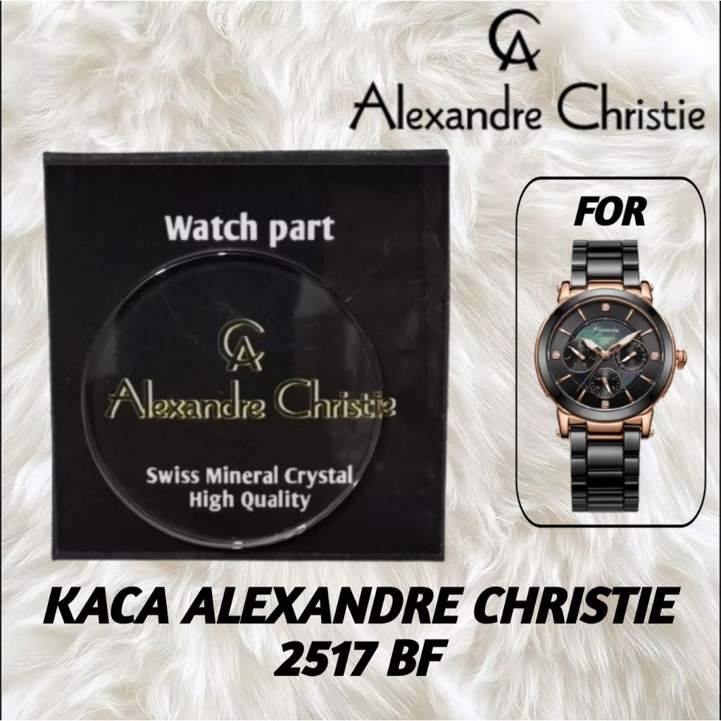 Kaca jam tangan Alexandre Christie 2517 BF