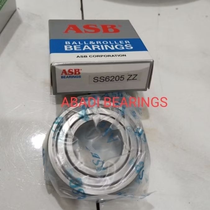 BEARING STAINLESS STEEL 6205 ZZ/SS 6205 ZZ/SS6205ZZ ASB