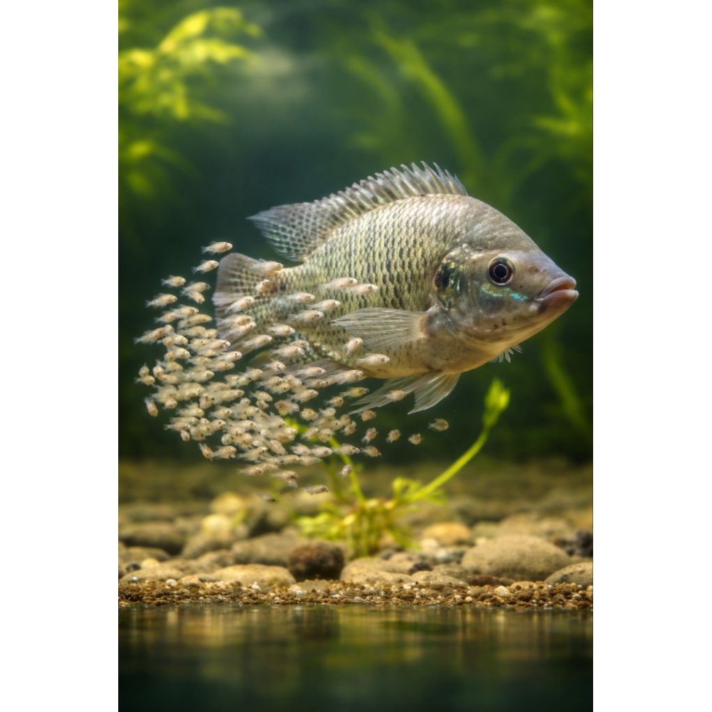 Bibit Larva Nila Nirwana Seri4 Isi 400 Bibit Nila Berkualitas Tahan Penyakit