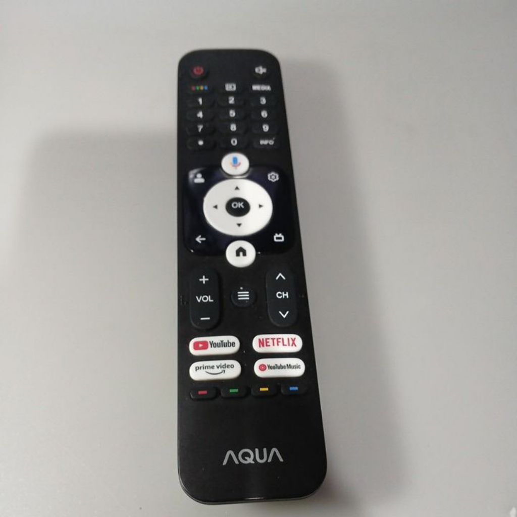 Remot tv LED AQUA original asli bawaan tv