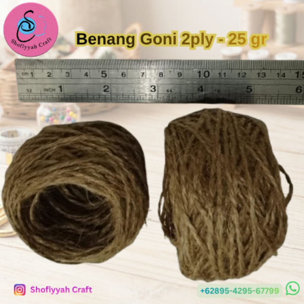 Benang Goni 2 ply - Tali Goni