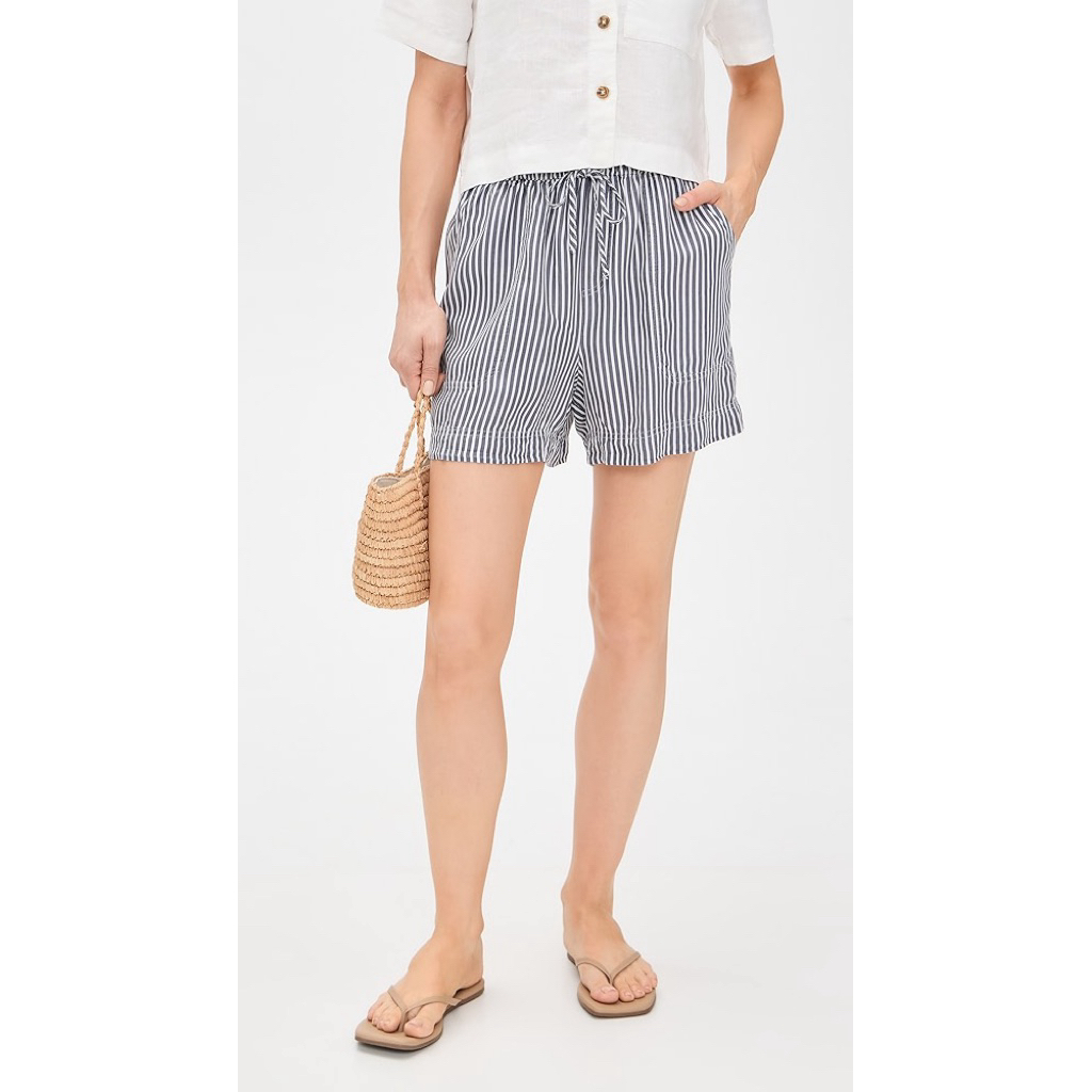 Gap stripe linen short