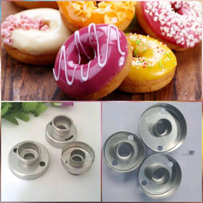 Cetakan Donat Donuts Jco Kecil Sedang Besar 6 7 8 Cm Kitchenware Aluminium