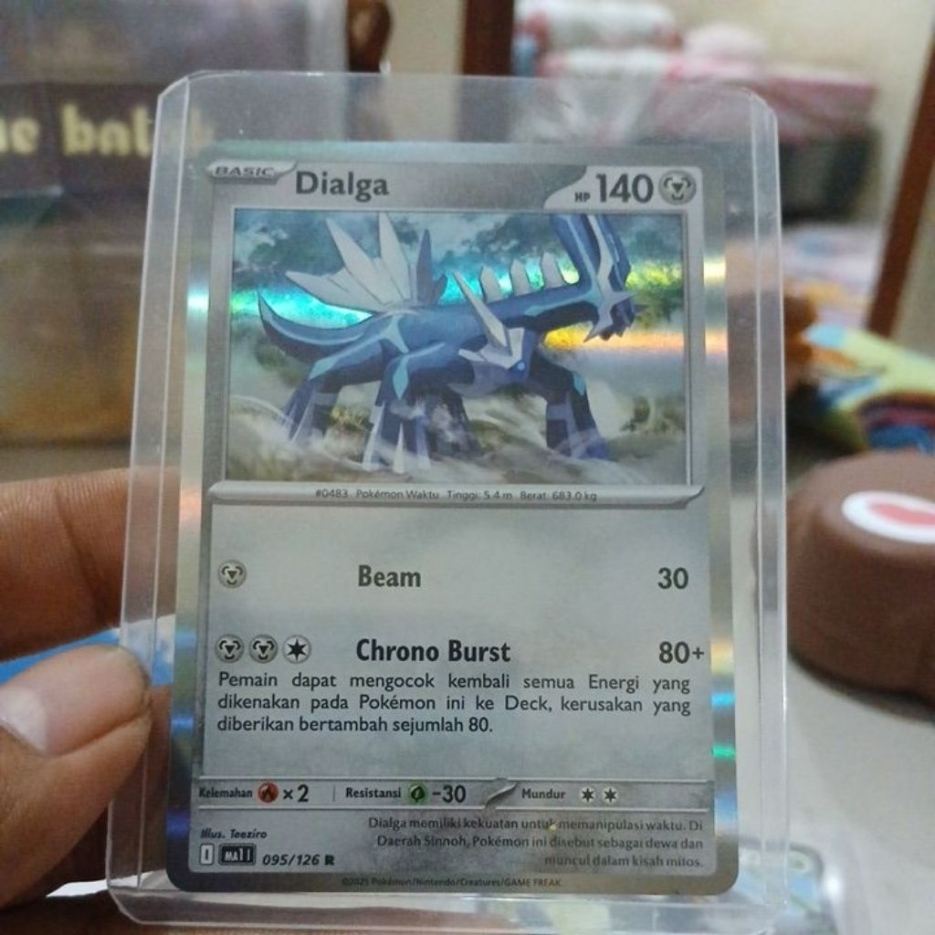 Kartu Pokemon Dialga MA1 095 126 R
