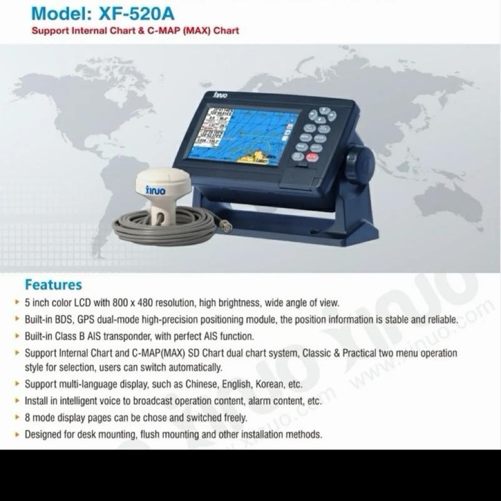 Xinuo XN-520 AIS B dan GPS