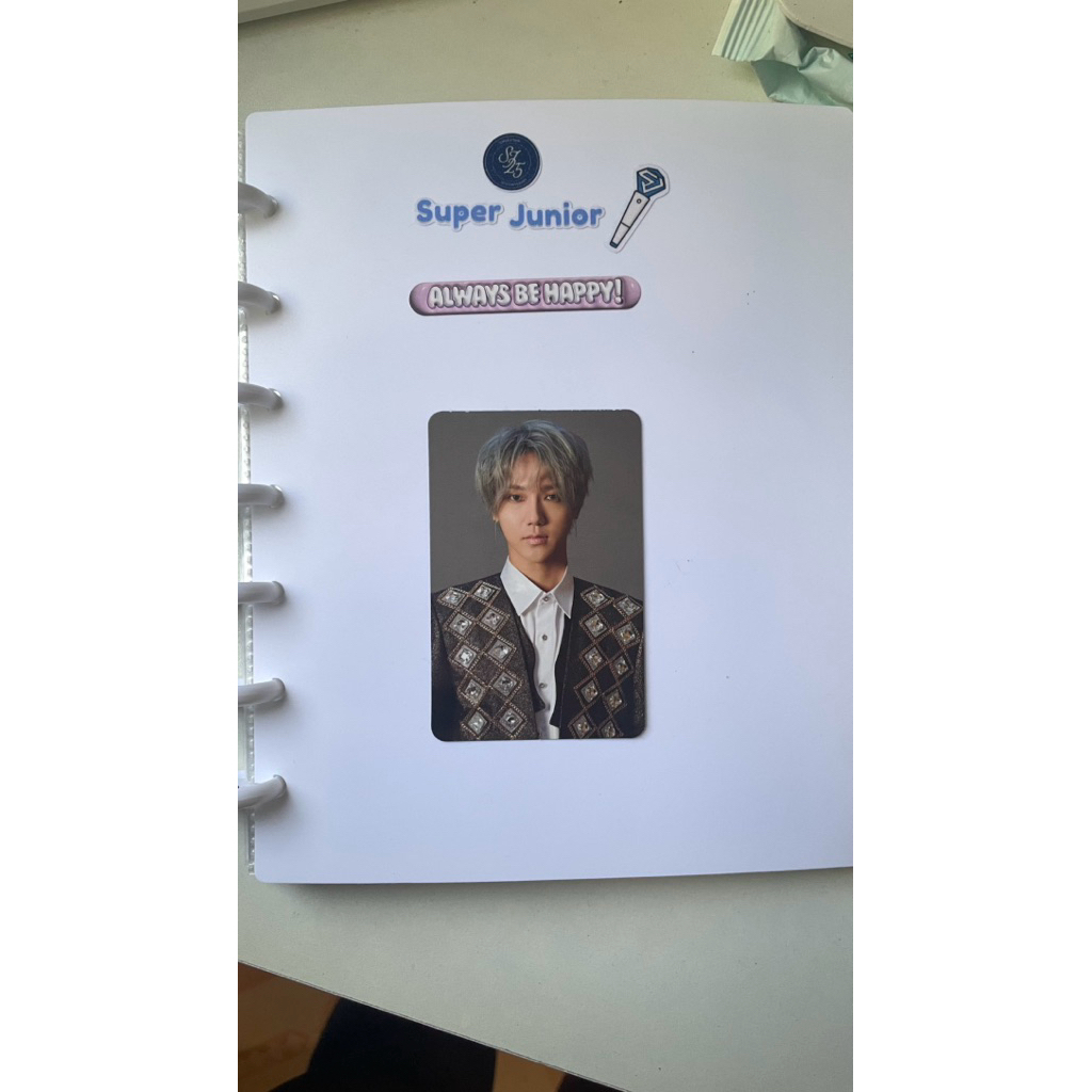 Super Junior Yesung Photocard