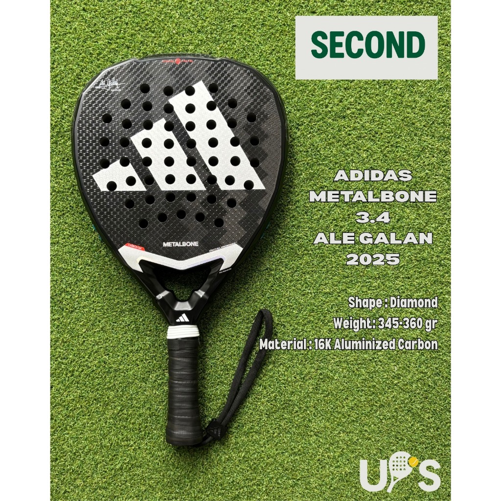 Adidas Metalbone 3.4 Ale Galan 2025 Raket Padel Second UR0621
