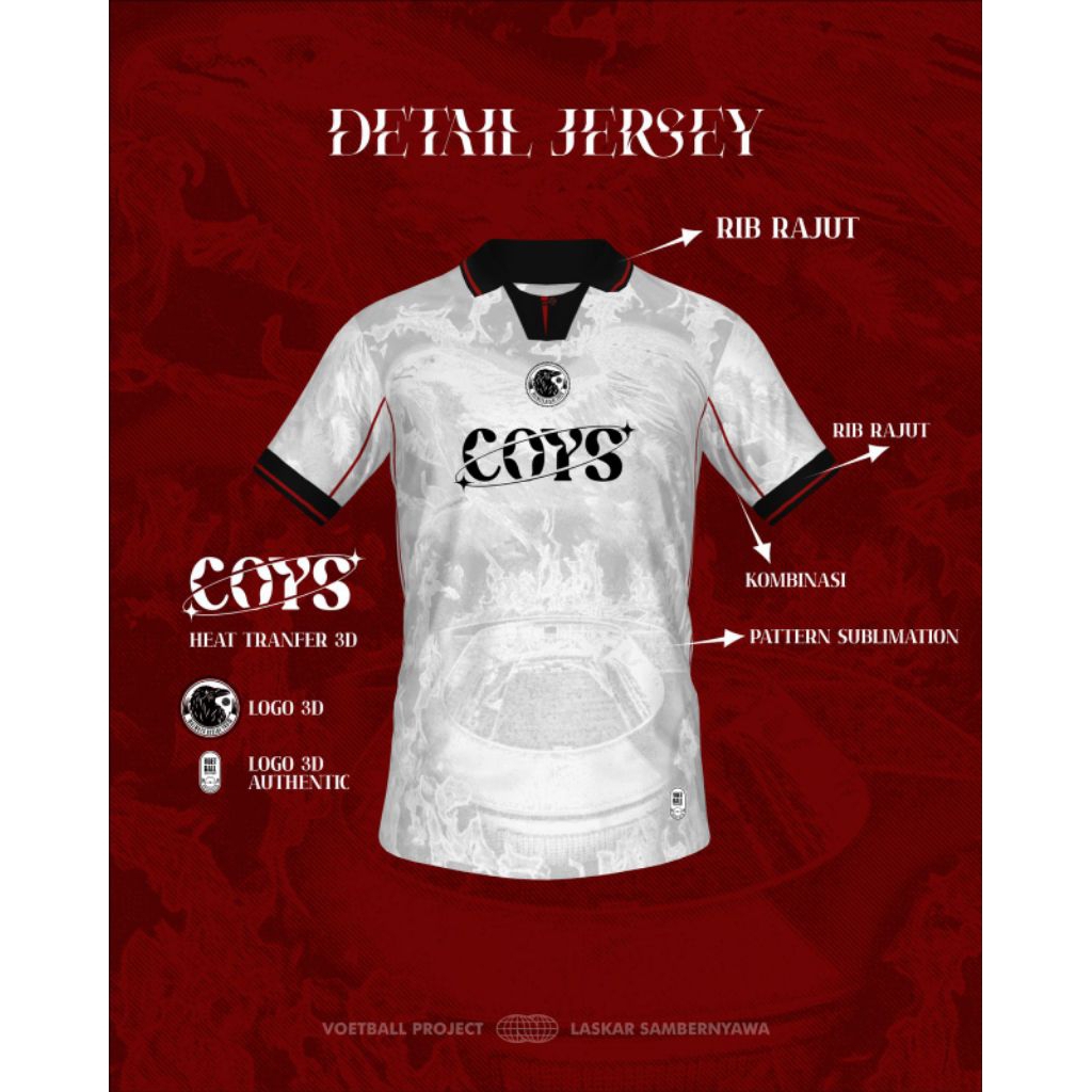 JERSEY COYS PERSIS SOLO