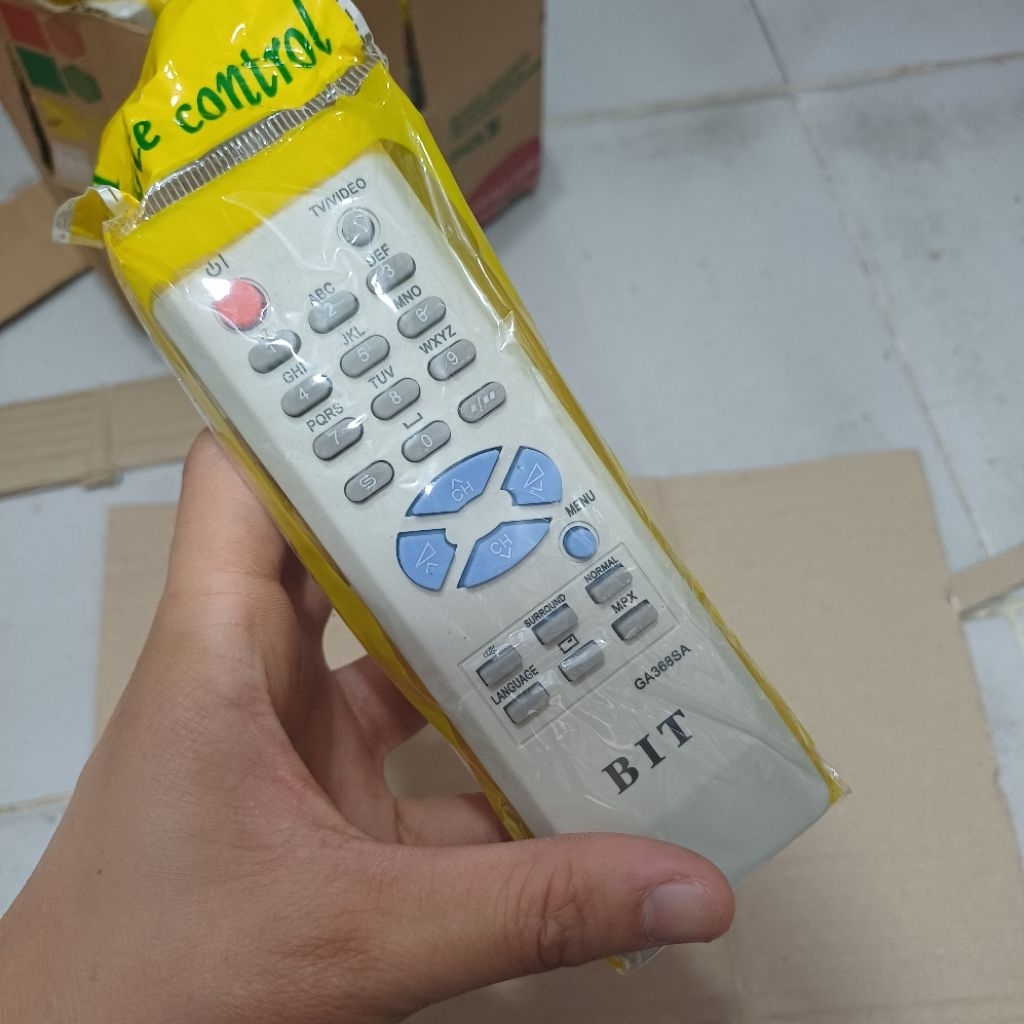 Remot TV tabung sharp remote tv jadul tabung sharp putih