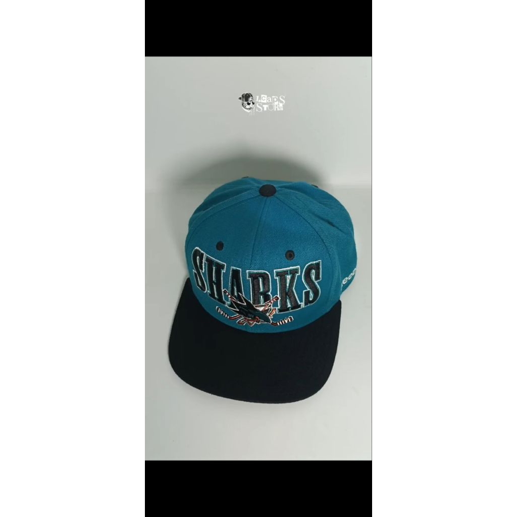 TOPI VINTAGE SAN JOSE SHARK BY RIBUK
