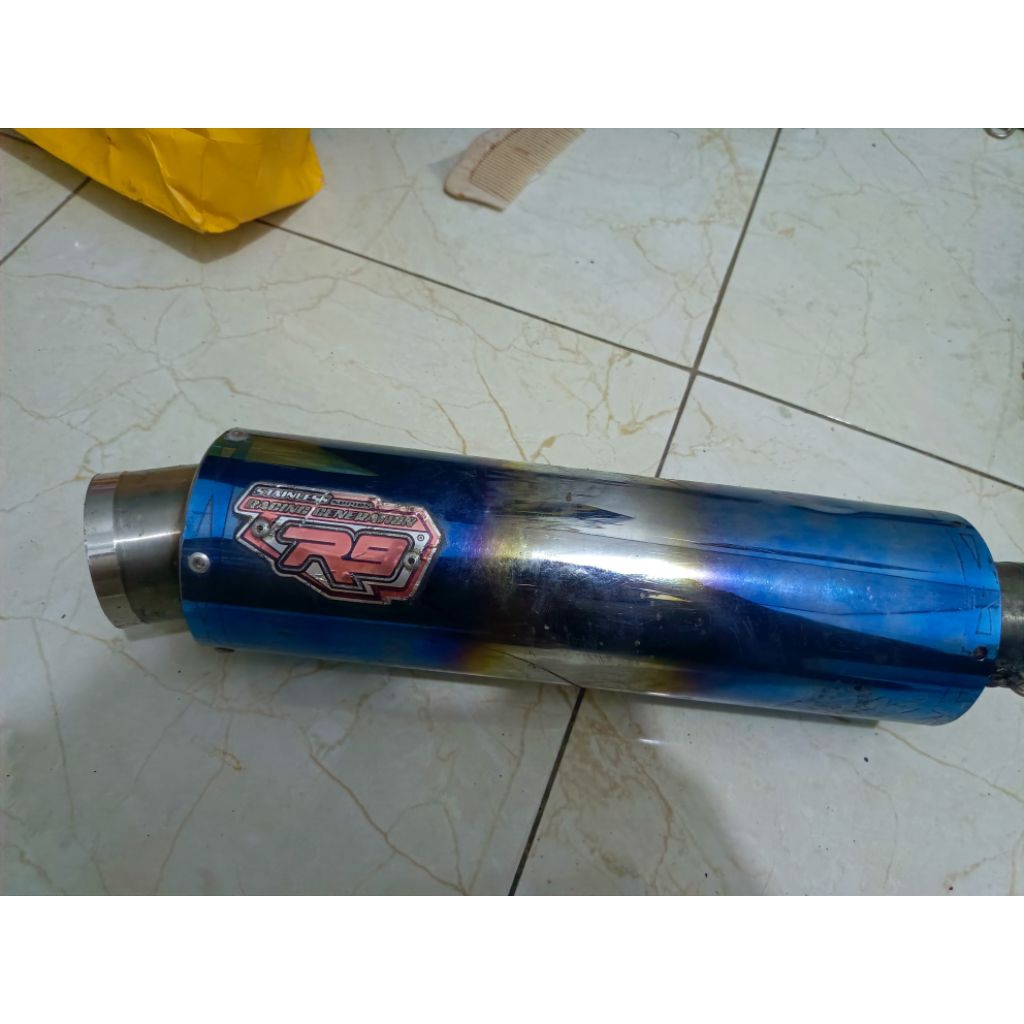 silencer knalpot r9 Mugello lawas original