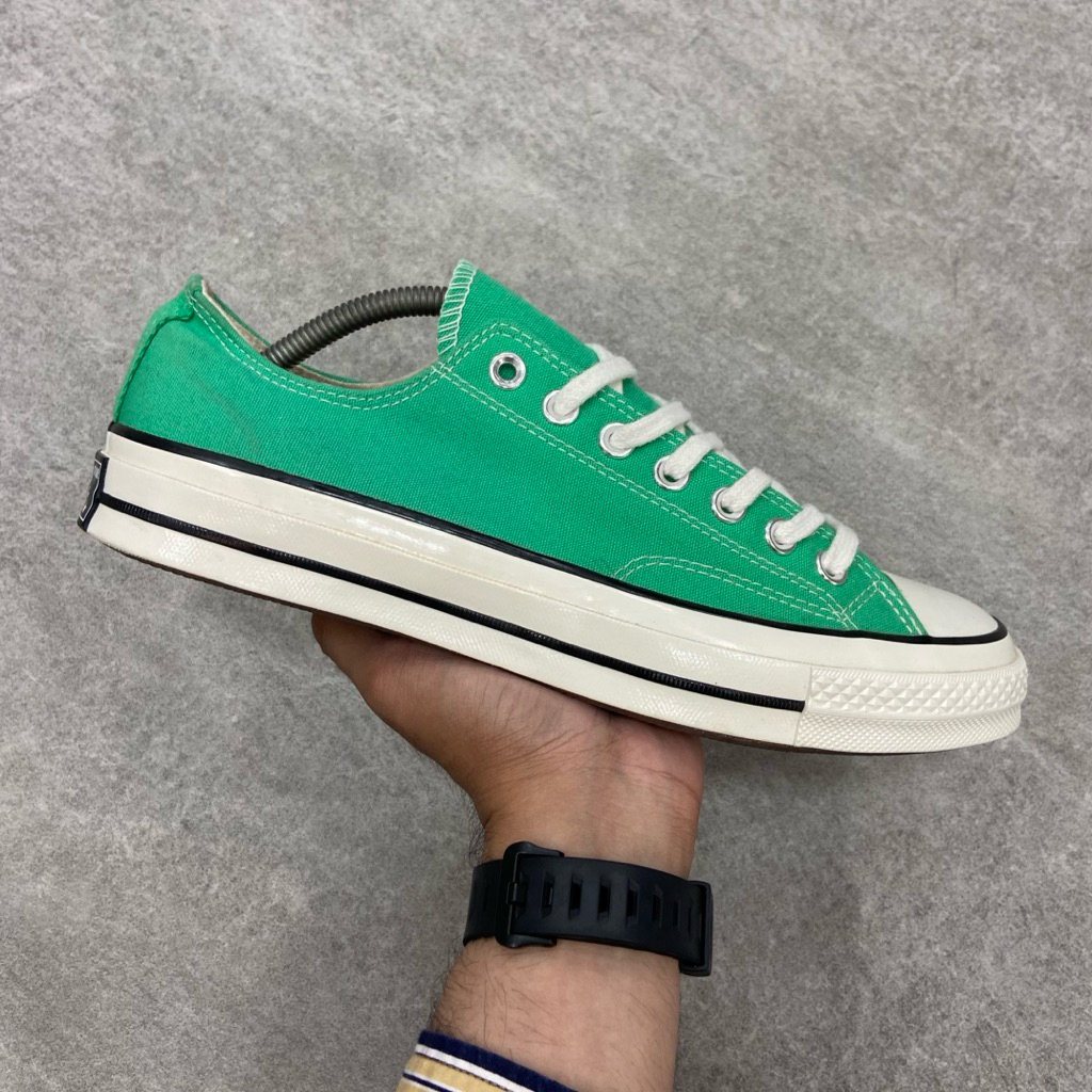 [Size 43] Converse Chuck Taylor All Star 70S Low Seasonal Color Apex Green (A09143C) Second Original