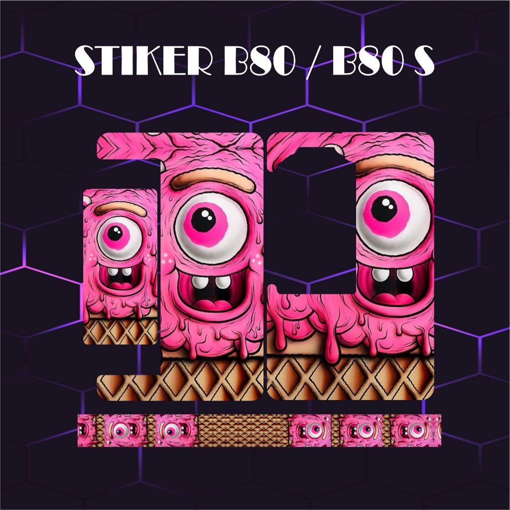 Garskin Stiker Label Centa B80 Bisa Custom