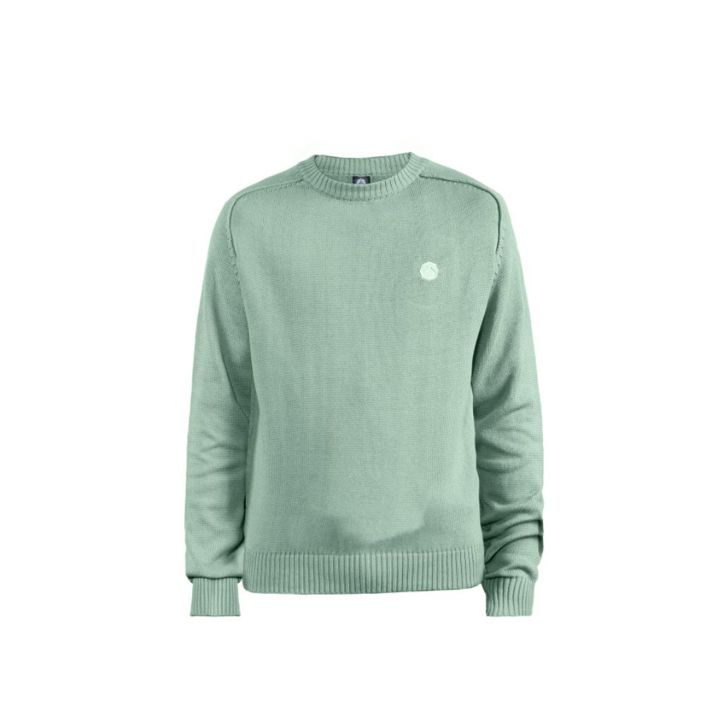 Prung Fukuhara Green Knitwear Sweater Rajut Warna Hijau